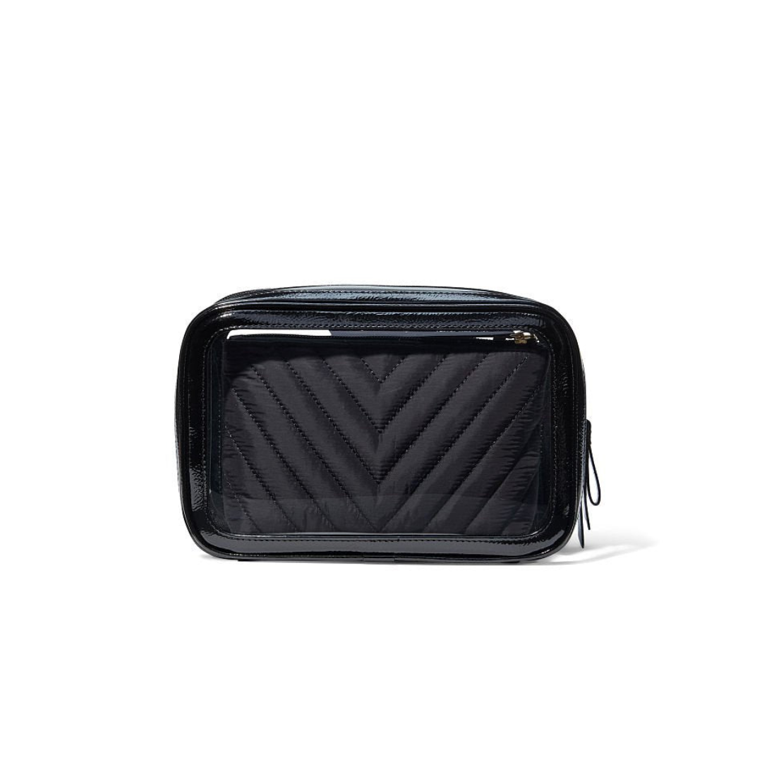 V.I.C.T.O.R.I.A'S S.E.C.R.E.T Trio of Travel Toiletry Bag