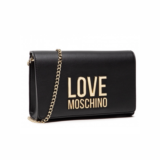 L.O.V.E M.O.S.C.H.I.N.O Nude/Black Crossbody Bag