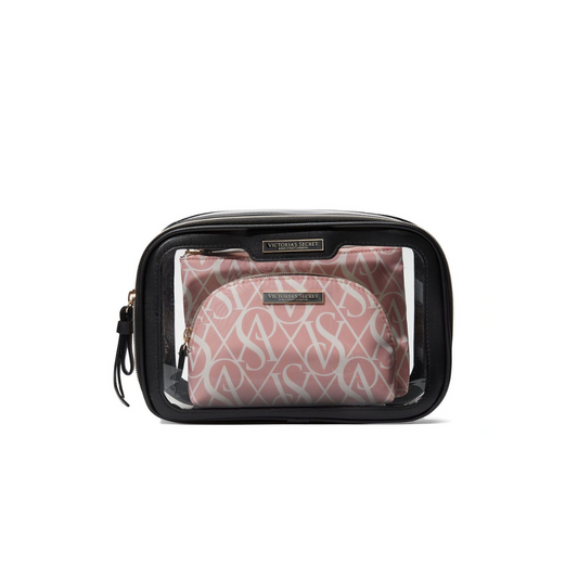 V.I.C.T.O.R.I.A'S S.E.C.R.E.T Trio of Travel Toiletry Bag