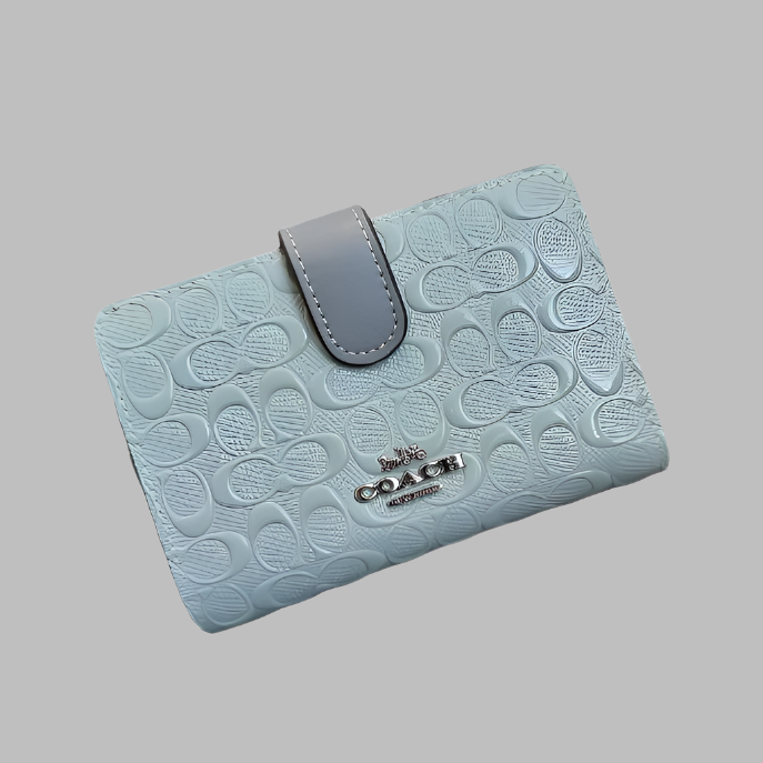 C.O.A.C.H MEDIUM CORNER ZIP WALLET