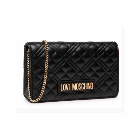 L.O.V.E M.O.S.C.H.I.N.O Quilted/Flap with Magnetic Snap Small ladies Handbag