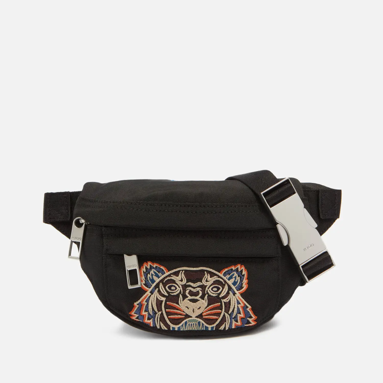 K.E.N.Z.O Kampus Embroidered Tiger Canvas Mini Belt Bag