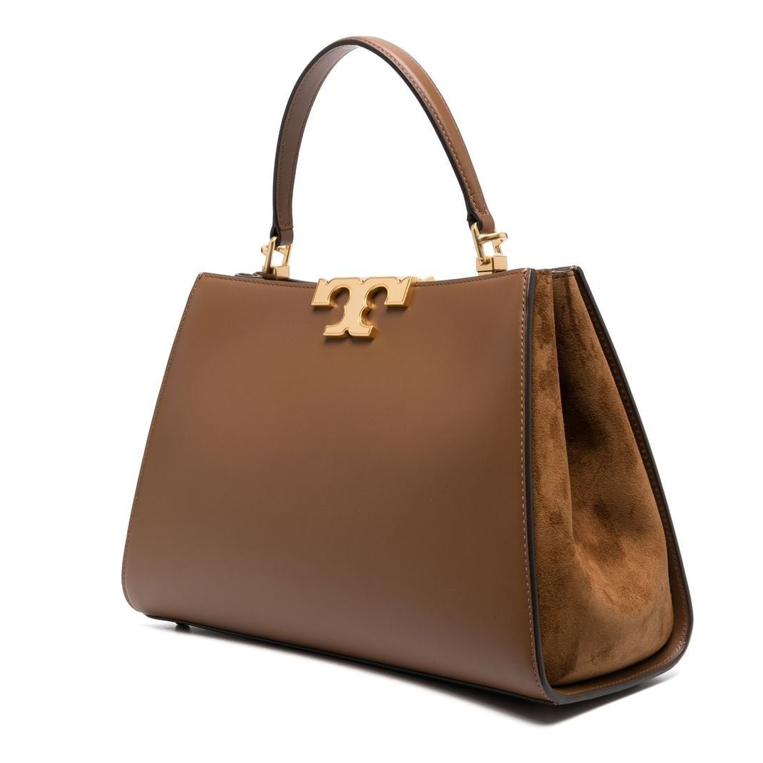 T.O.R.Y B.U.R.C.H Eleanor Satchel Bag with Snap Closure