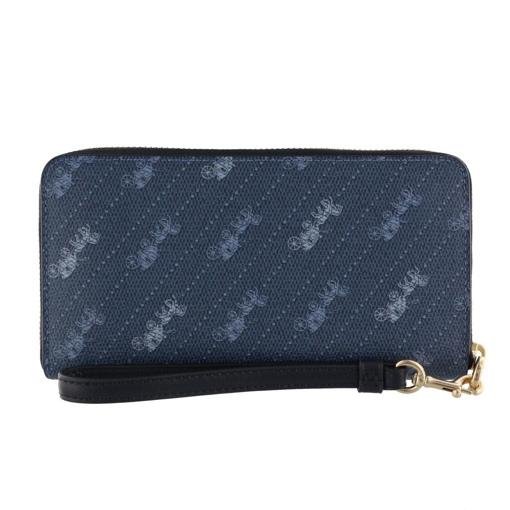 COACH Long Round Zip Ladies Wallet