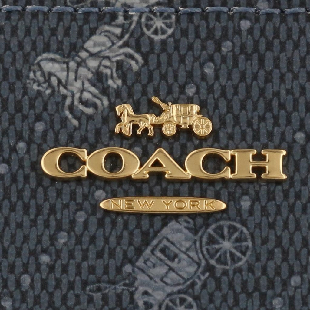 COACH Long Round Zip Ladies Wallet