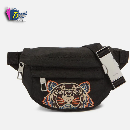 K.E.N.Z.O Kampus Embroidered Tiger Canvas Mini Belt Bag