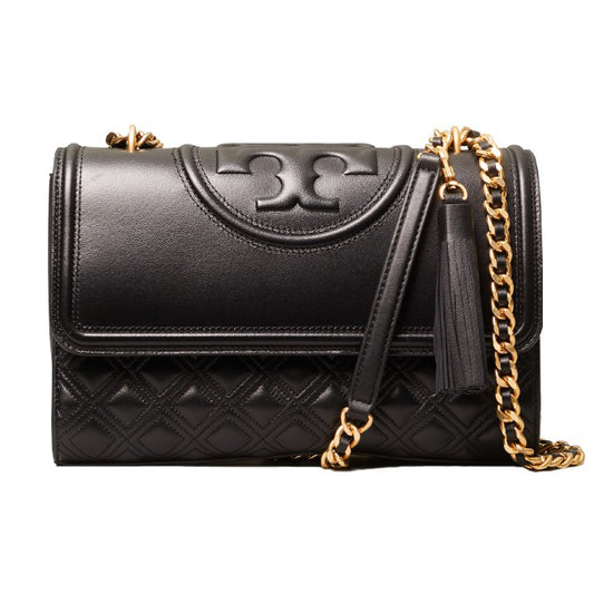 T.O.R.Y B.U.R.C.H Fleming Convertible Shoulder Bag in Elegant Black