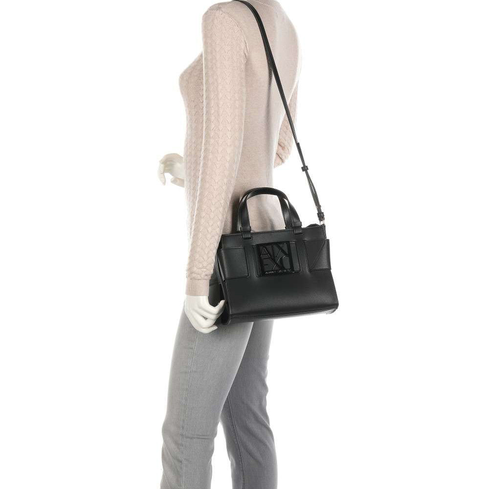 A.R.M.A.N.I E.X.C.H.A.N.G.E Tote Bag with Shoulder/Crossbody Strap