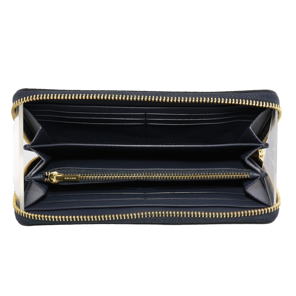 COACH Long Round Zip Ladies Wallet