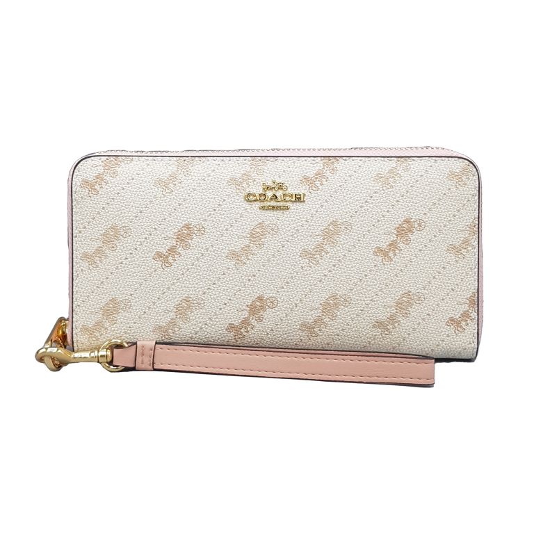 COACH Long Round Zip Ladies Wallet