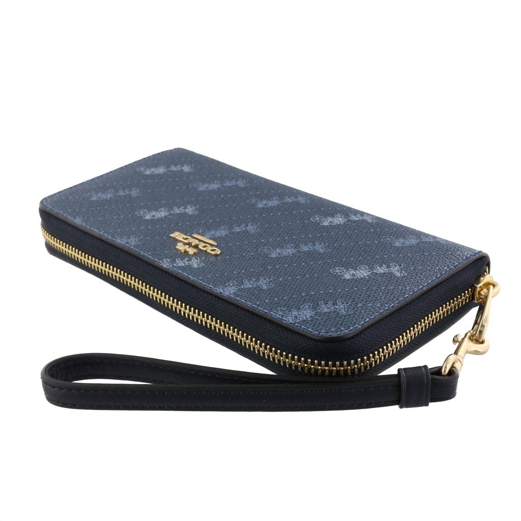 COACH Long Round Zip Ladies Wallet