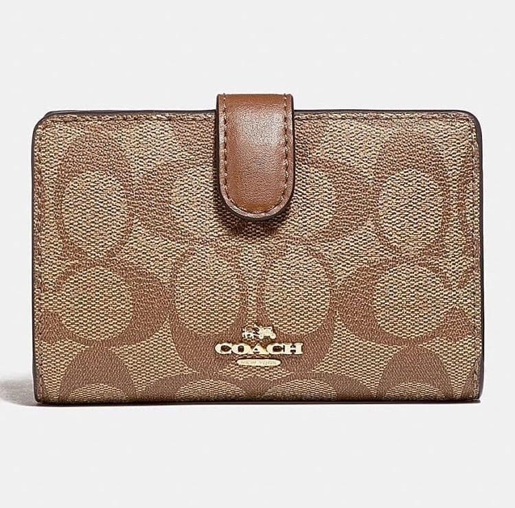 Coach bifold hot sale